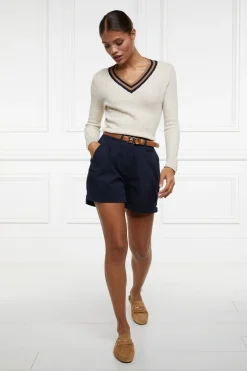 Holland Cooper Arnesby Chino Short Ink Navy Clearance