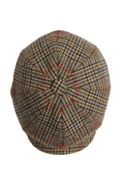 Holland Cooper Baker Boy Cap Orange Windsor Outlet