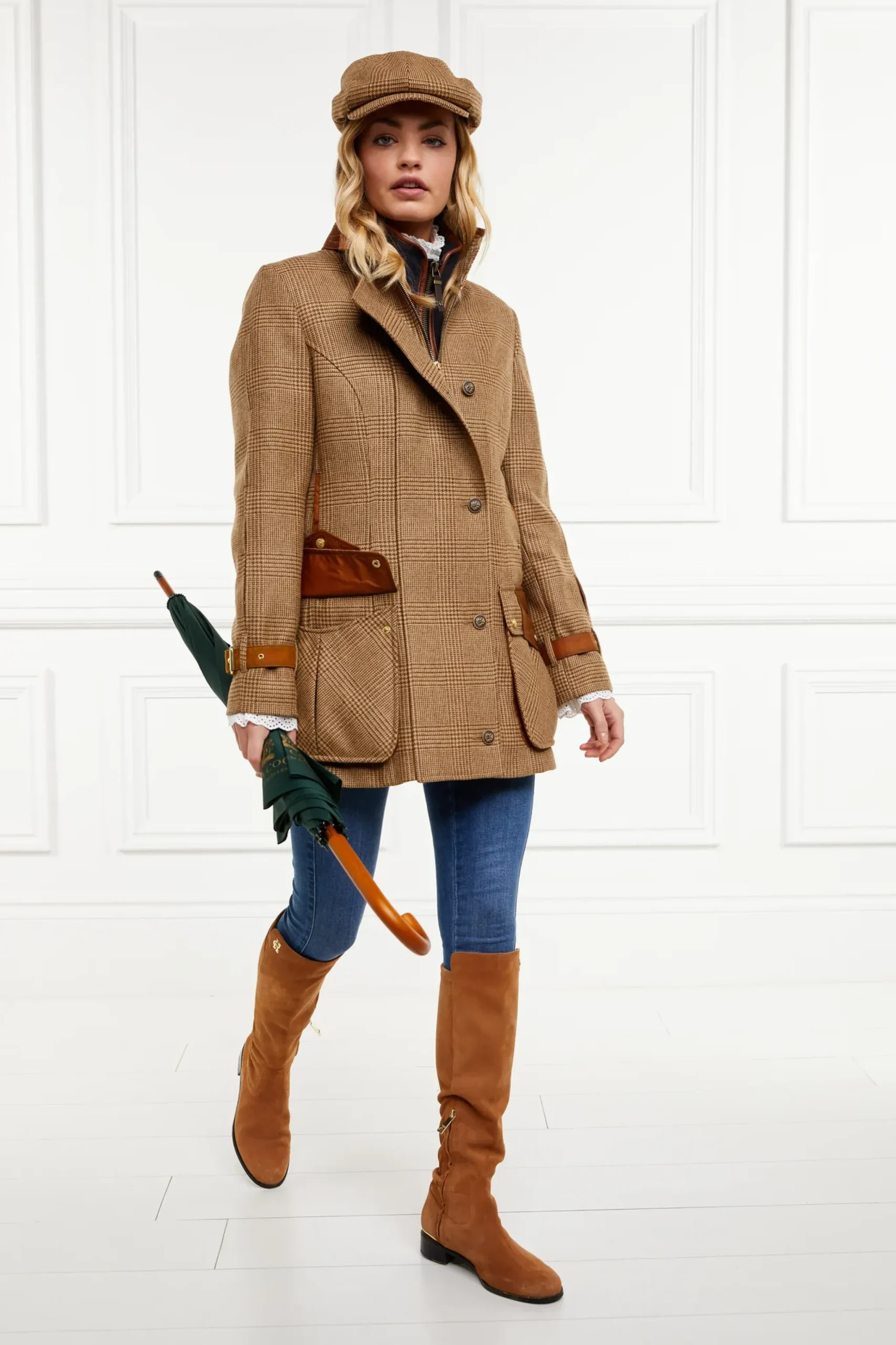 Holland Cooper Balmoral Field Coat Tawny Sale