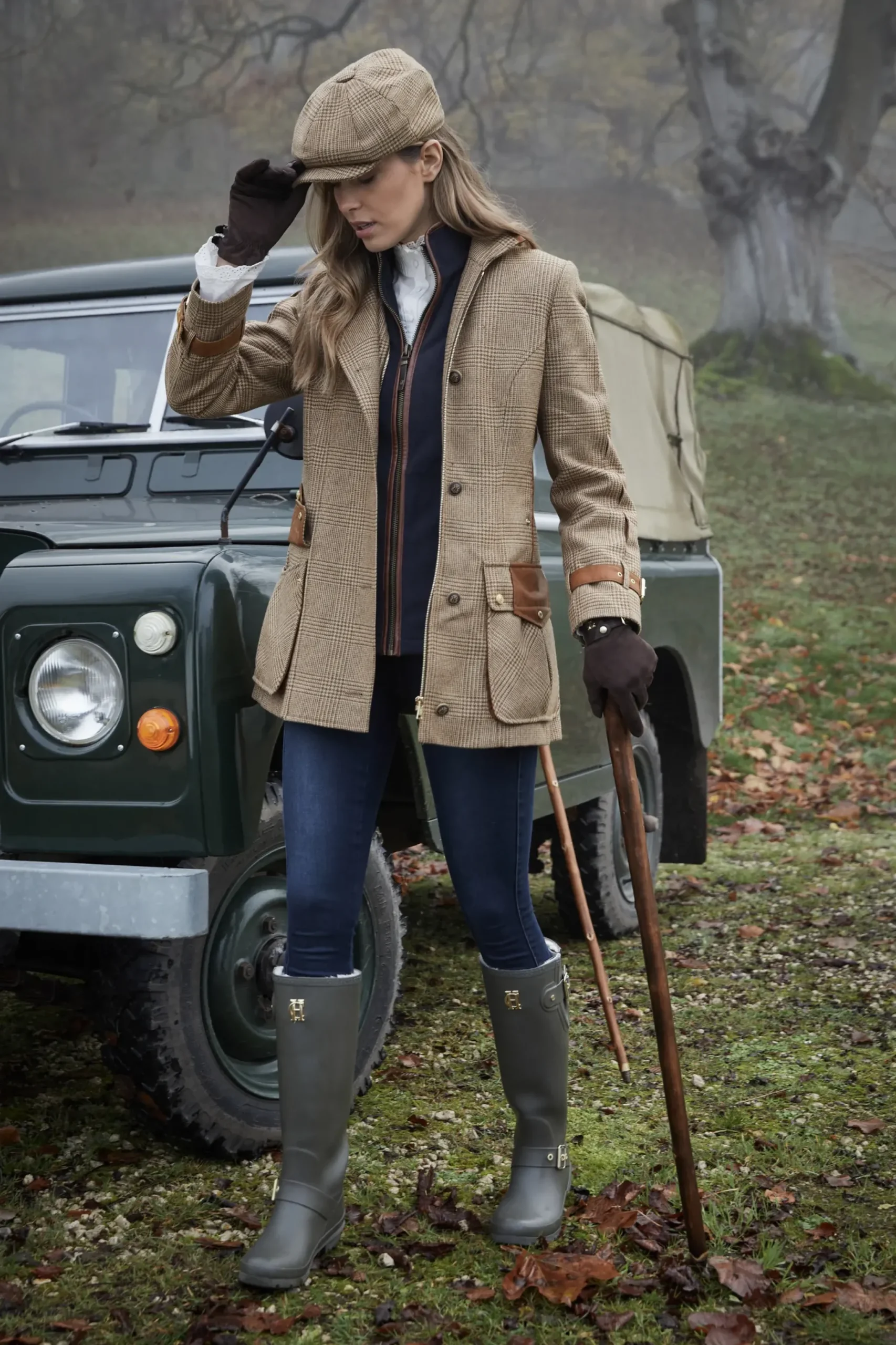 Holland Cooper Balmoral Field Coat Tawny Sale