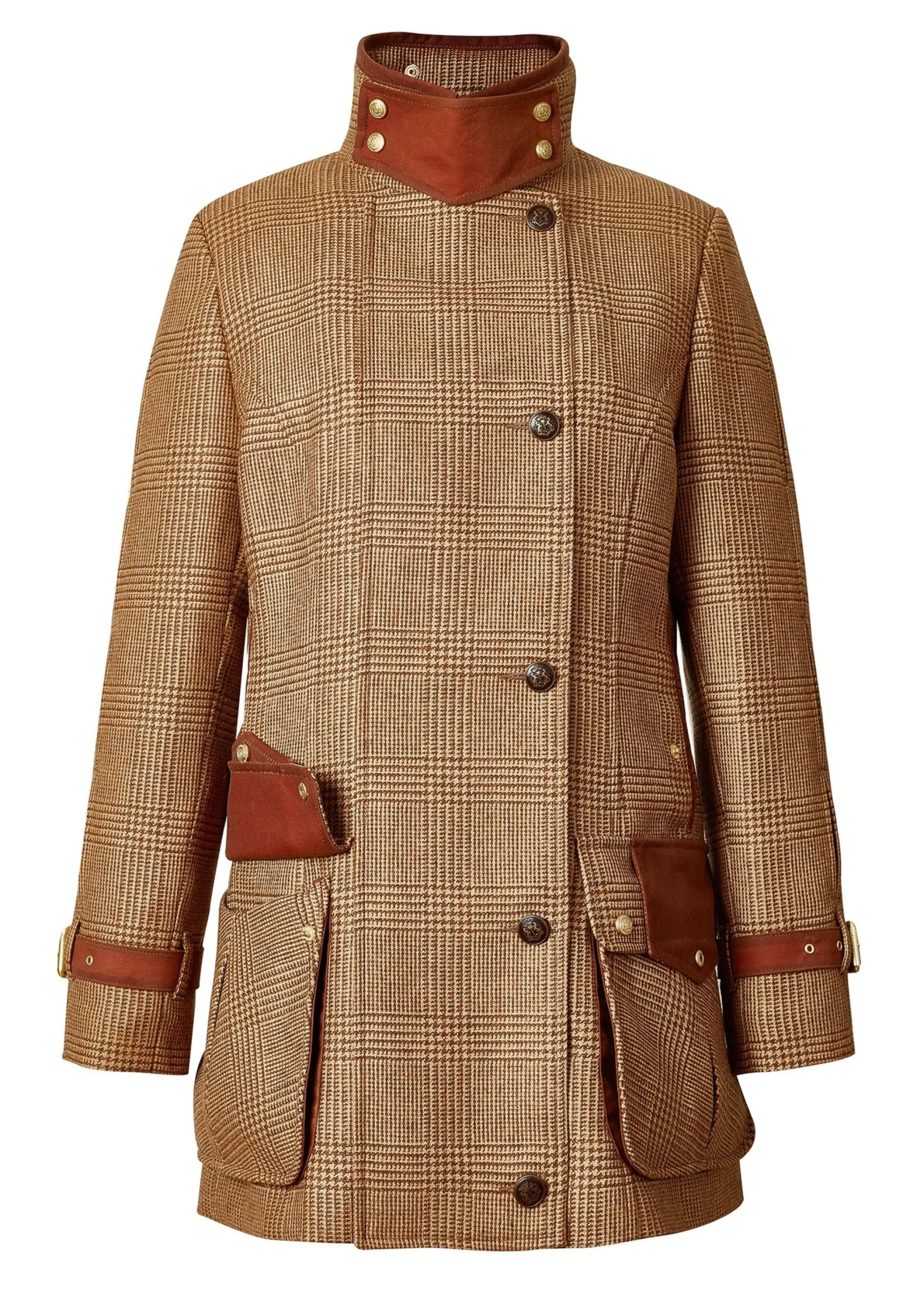Holland Cooper Balmoral Field Coat Tawny Sale