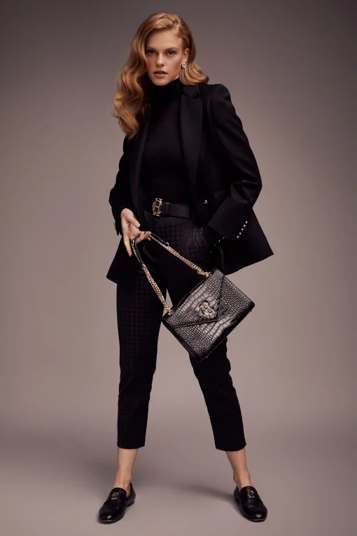 Holland Cooper Bexley Tailored Trouser Houndstooth Jacquard Online