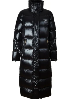 Holland Cooper Camden Longline Coat Black New