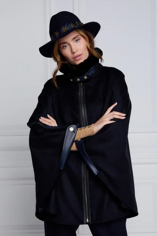 Holland Cooper Chiltern Cape Soft Navy Sale
