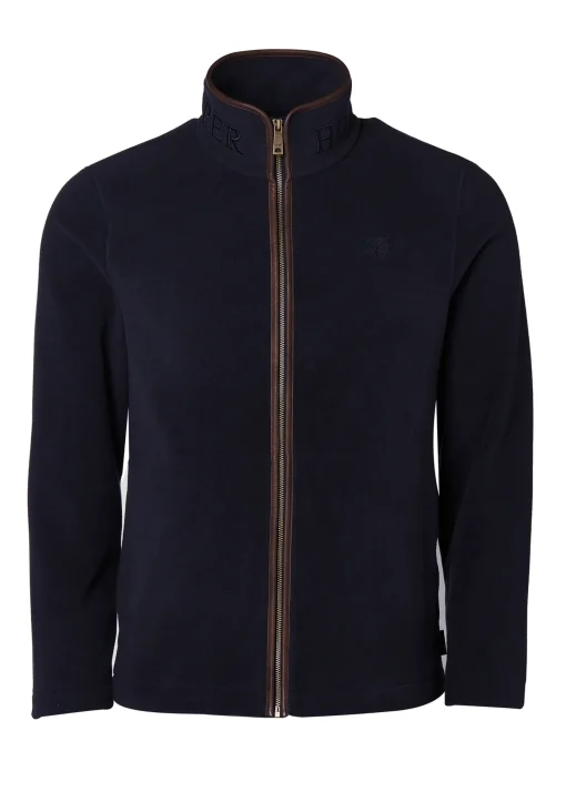 Holland Cooper Country Fleece Jacket Ink Navy Online