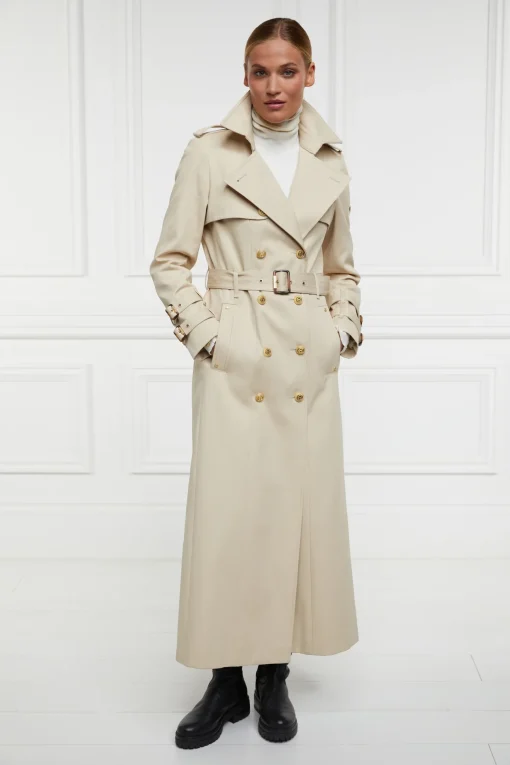 Holland Cooper Gatcombe Full Length Trench Coat New