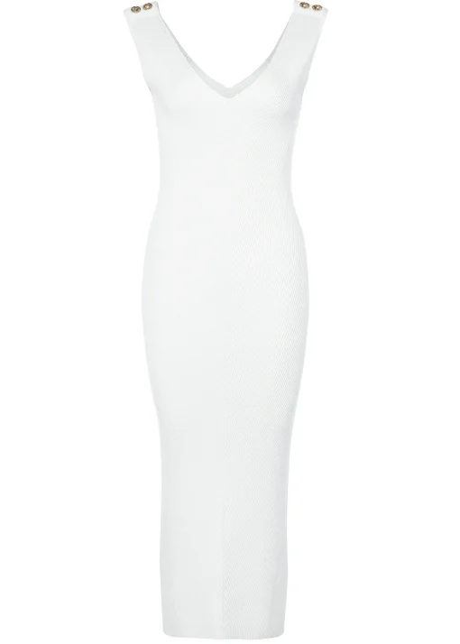 Holland Cooper Kensington Sleeveless Dress Natural Discount