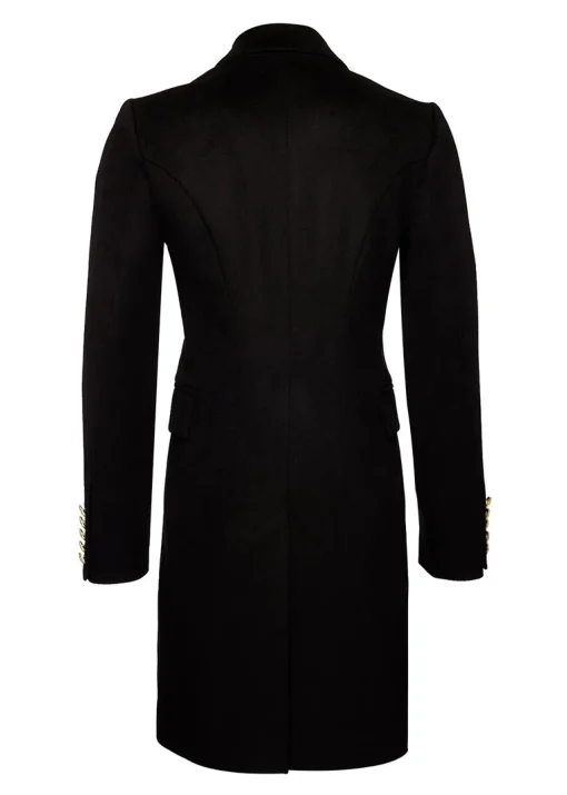 Holland Cooper Knightsbridge Coat Black New