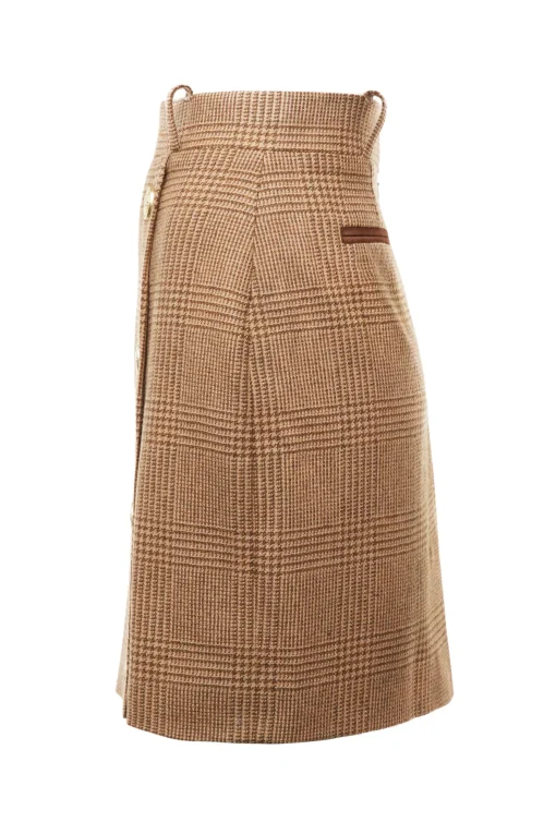 Holland Cooper Knightsbridge Skirt Tawny Sale