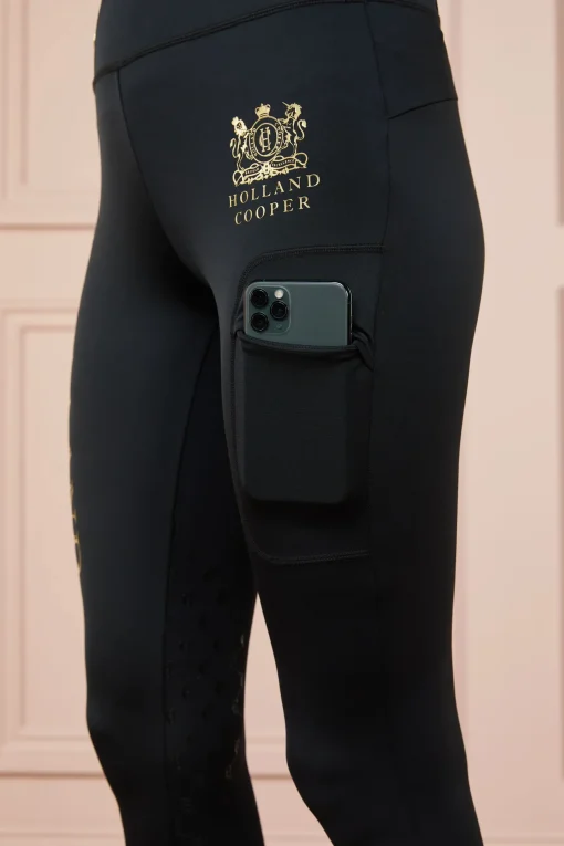 Holland Cooper Sport Legging Black New