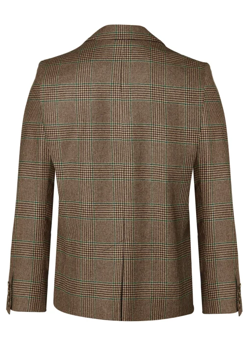 Holland Cooper The Single Breasted Blazer Clarence Check Forest Sale