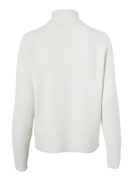 Holland Cooper Tori Half Zip Knit Natural New