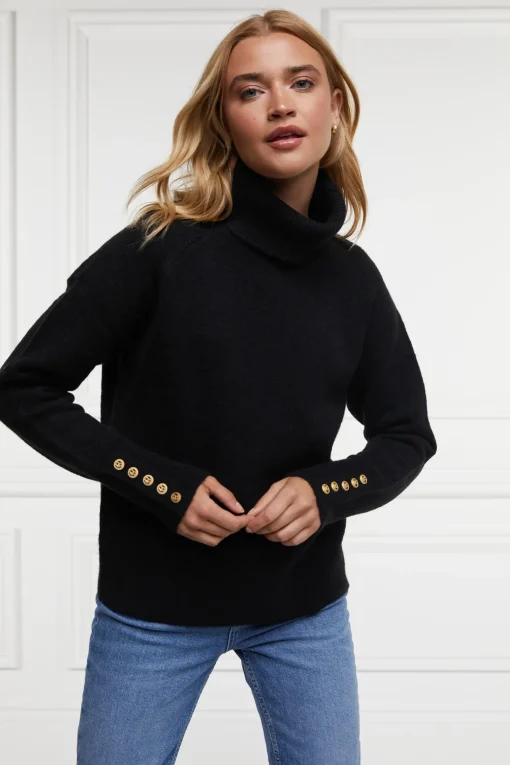 Holland Cooper Tori Knit Black Sale