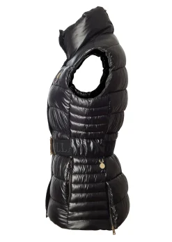 Holland Cooper Valais Quilted Gilet Black New